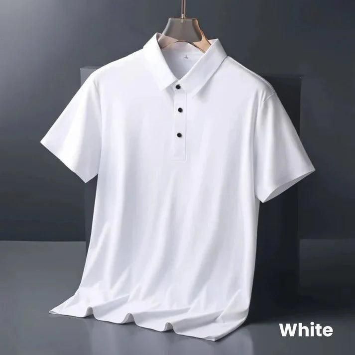 Premium Poly Matte Solid Half Sleeves Mens Polo T-Shirt Pack Of 4