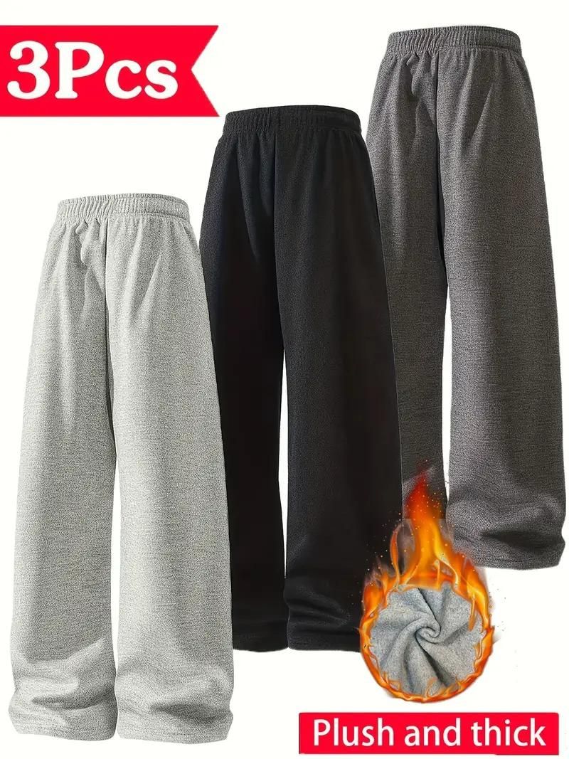 Premium Men's Fleece Track Pant Combo of 3