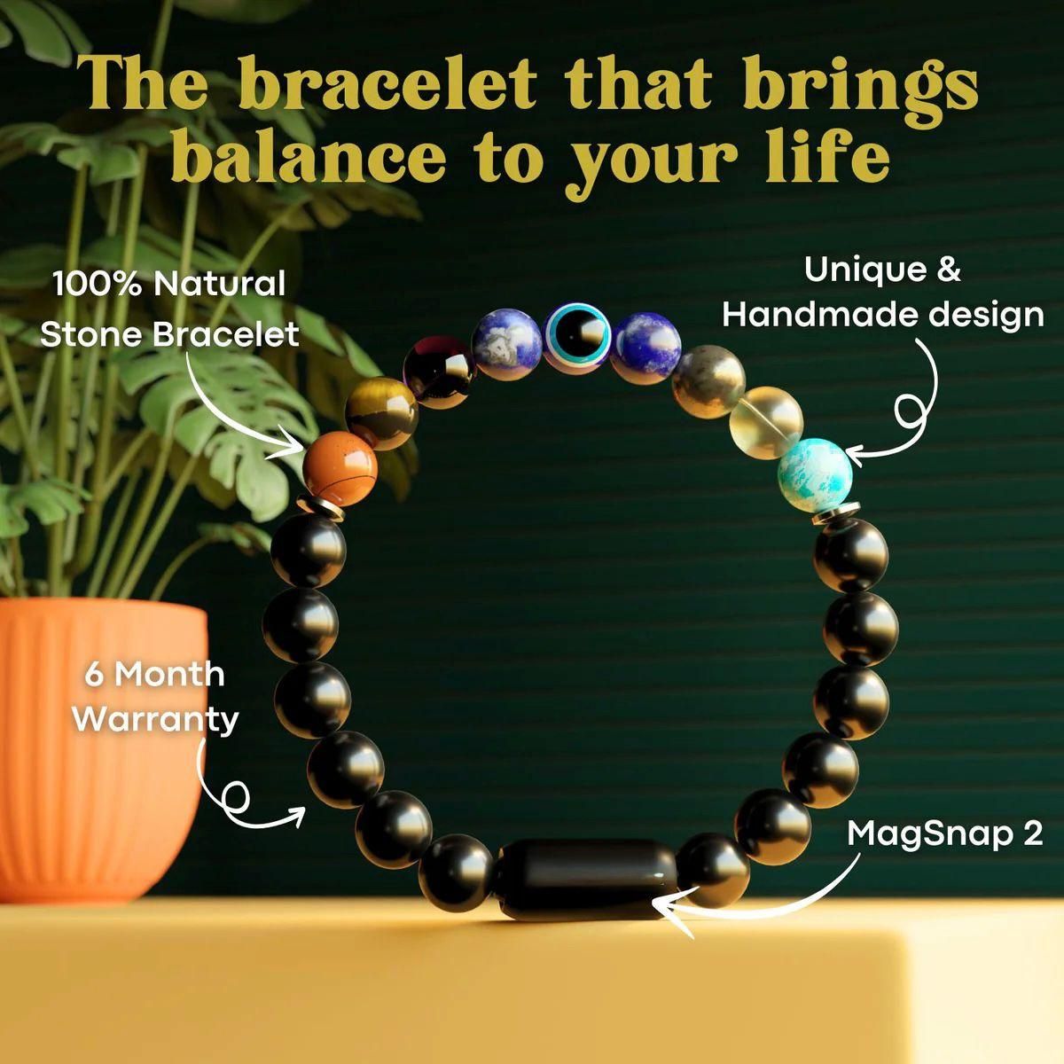 Premium Super 9 Chakra Bracelet