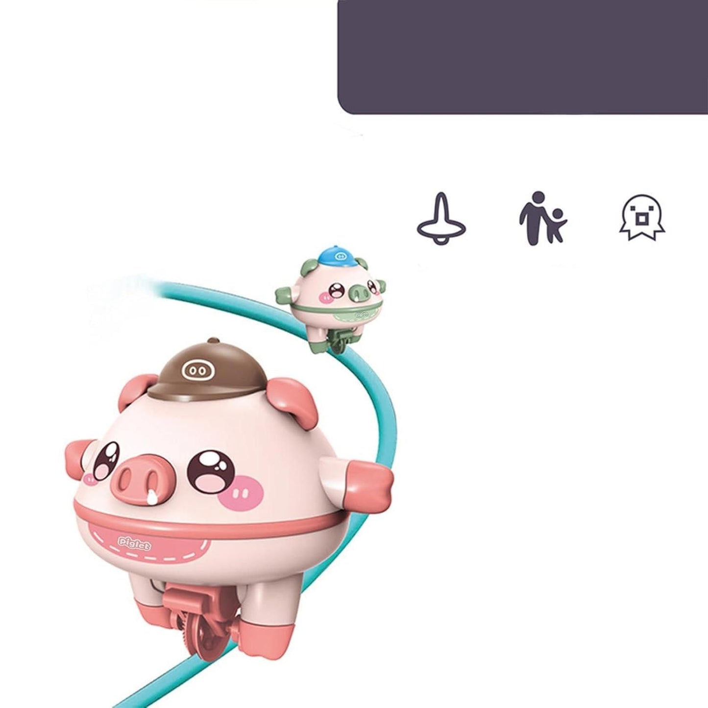 Premium Tightrope Walking Tumbler Pig Walking Tightrope for Children