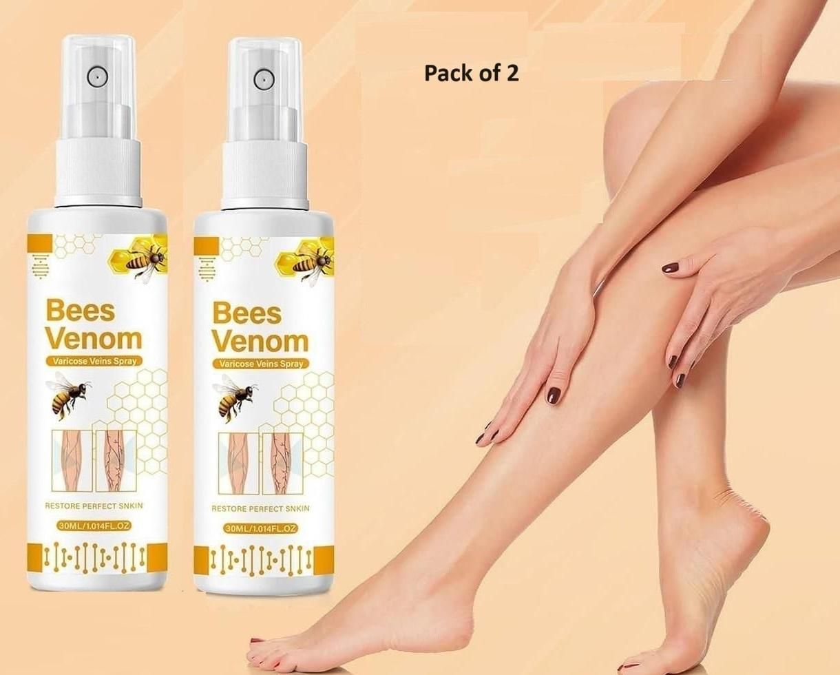 Premium Bee Venom Spider Veins Spray Pack of 2