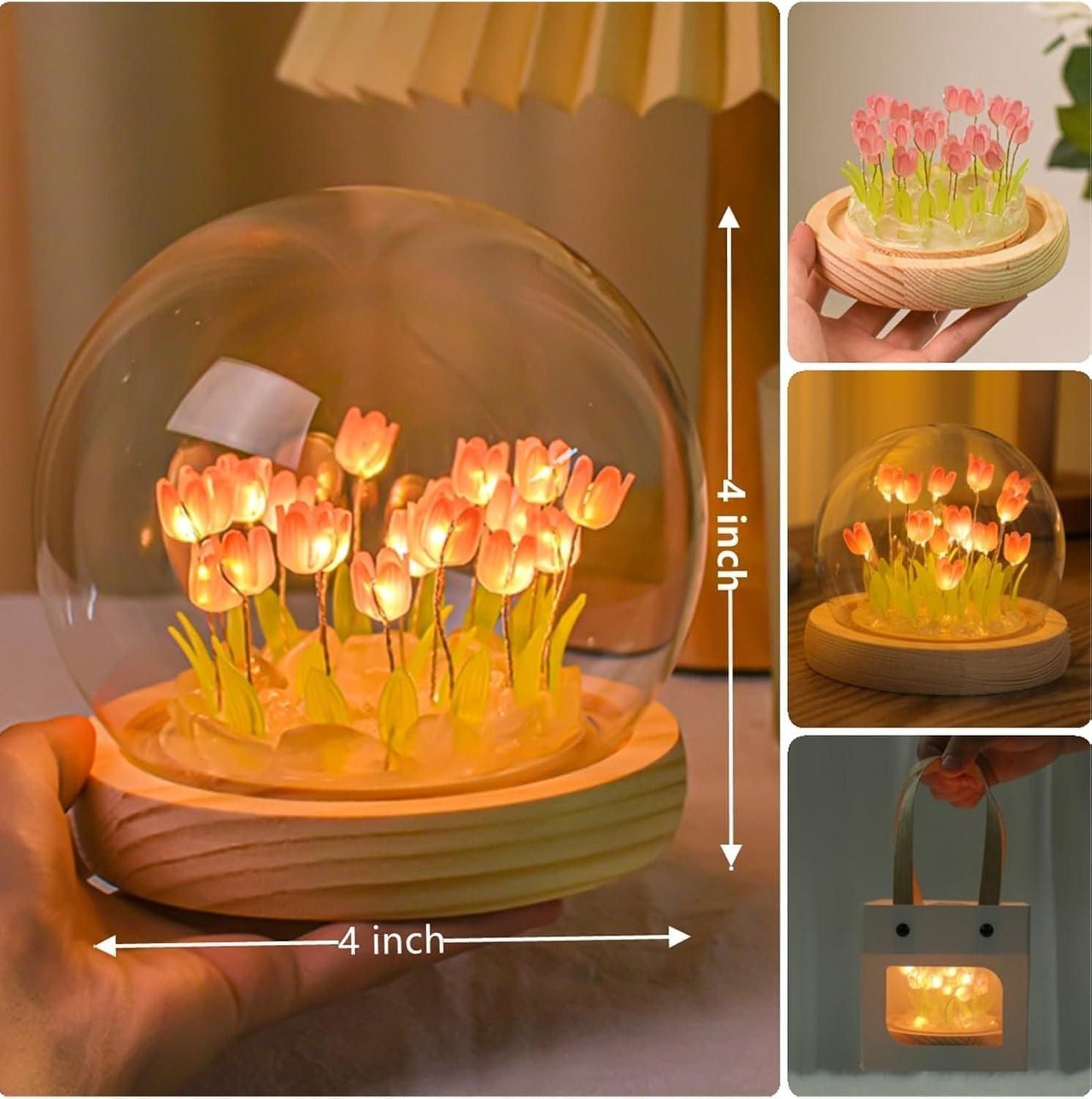 Premium Round Tulip Light