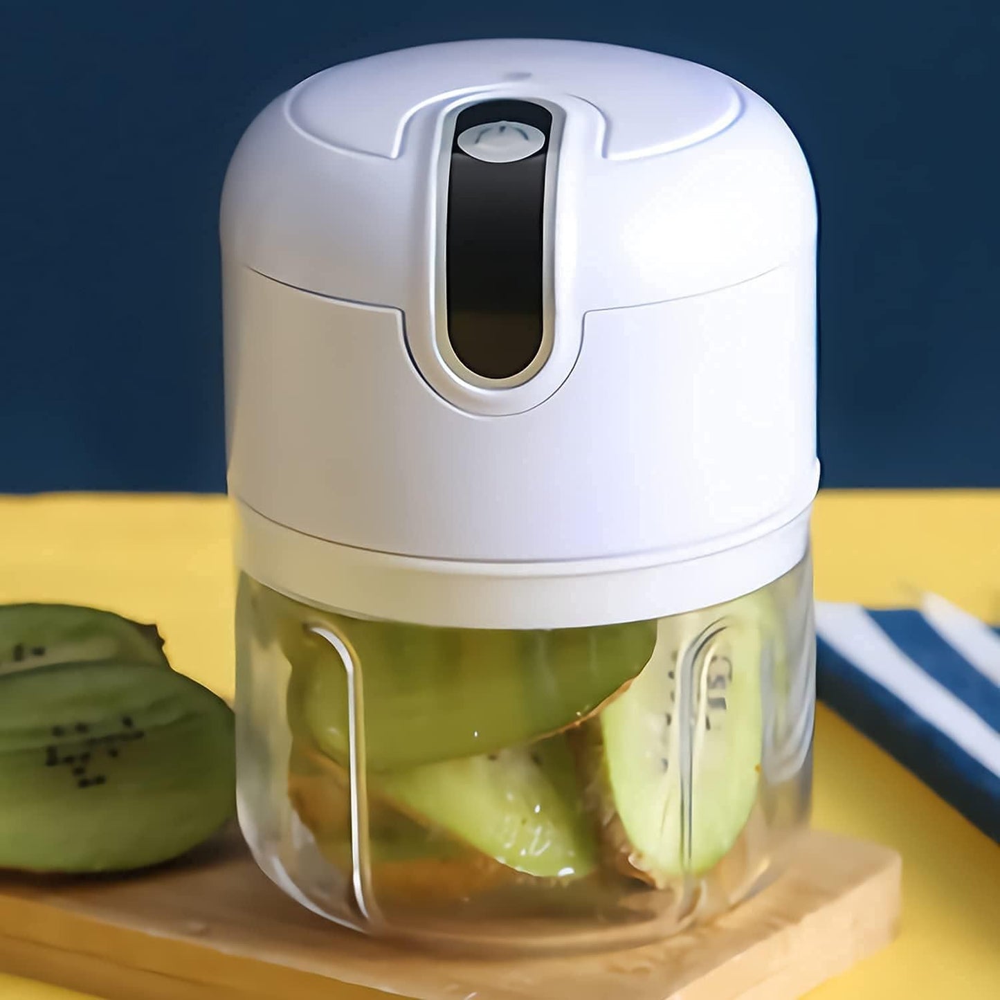 Premium Mini Electric Meat/Garlic Chopper Portable Food Processor