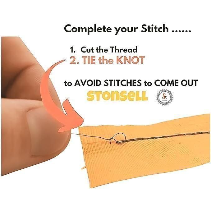 Premium Stitch Handheld Cordless Portable White Sewing Machine