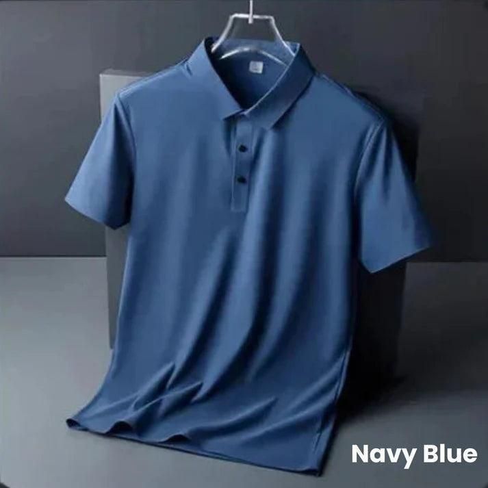 Premium Poly Matte Solid Half Sleeves Mens Polo T-Shirt Pack Of 4