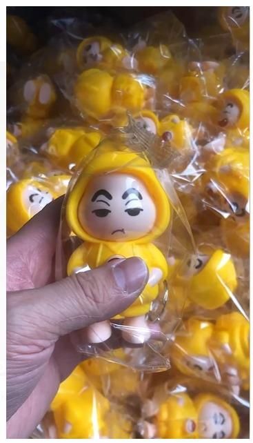 Premium Shinchan Face Chaning Keychain
