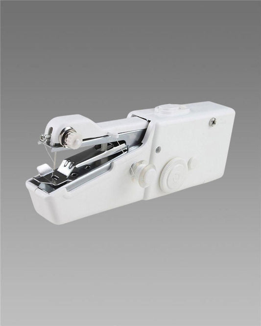 Premium Stitch Handheld Cordless Portable White Sewing Machine