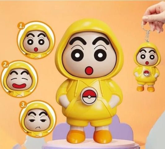 Premium Shinchan Face Chaning Keychain