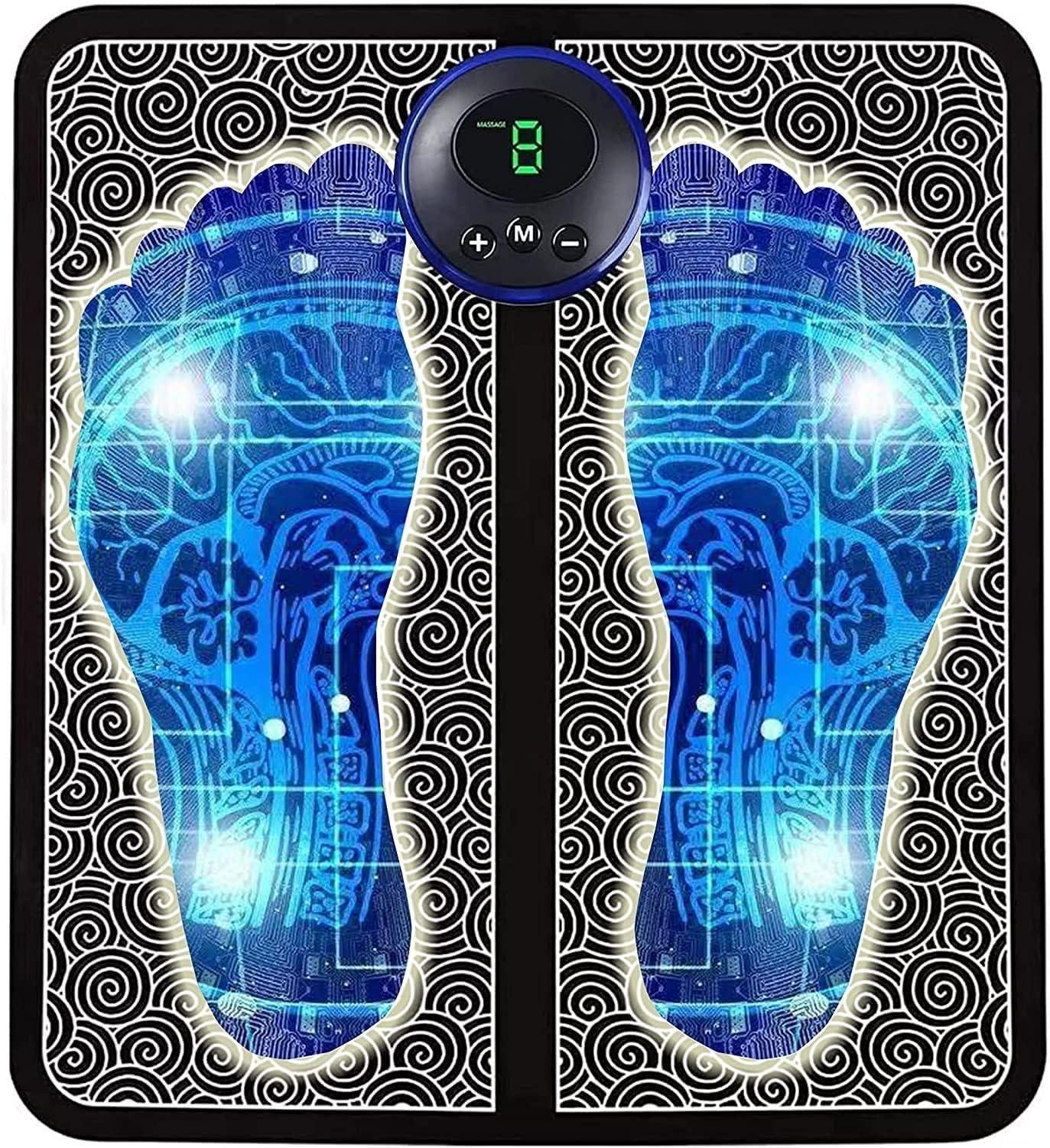 Premium Vibrating Bubble Electric Ems Foot Massager Pad