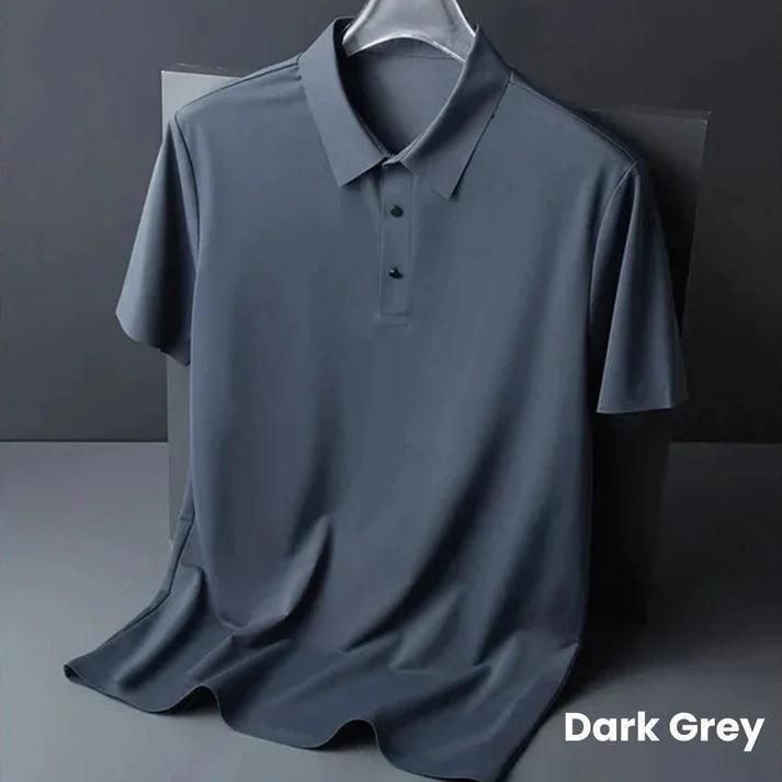 Premium Poly Matte Solid Half Sleeves Mens Polo T-Shirt Pack Of 4