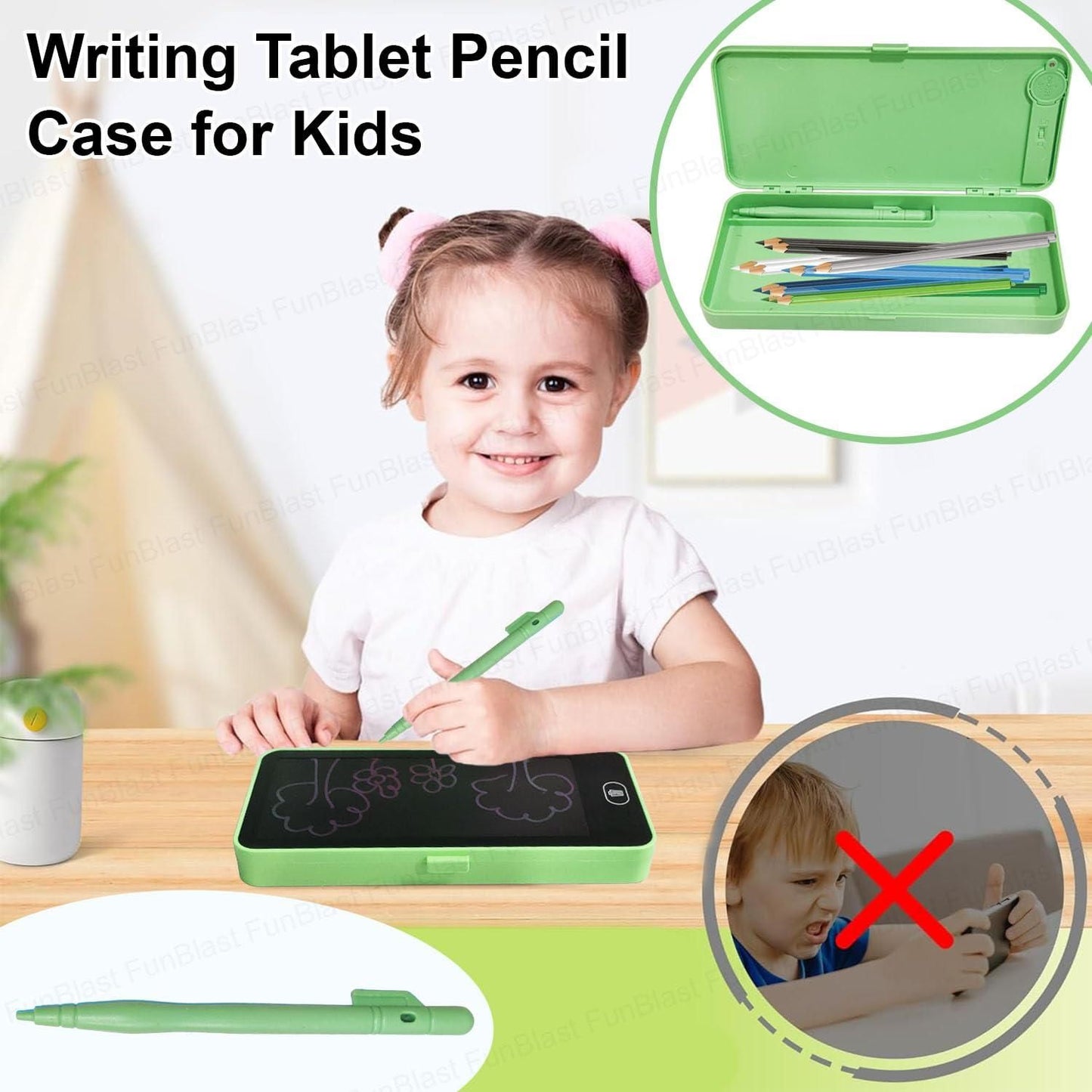 Premium Writing Tablet Pencil Case